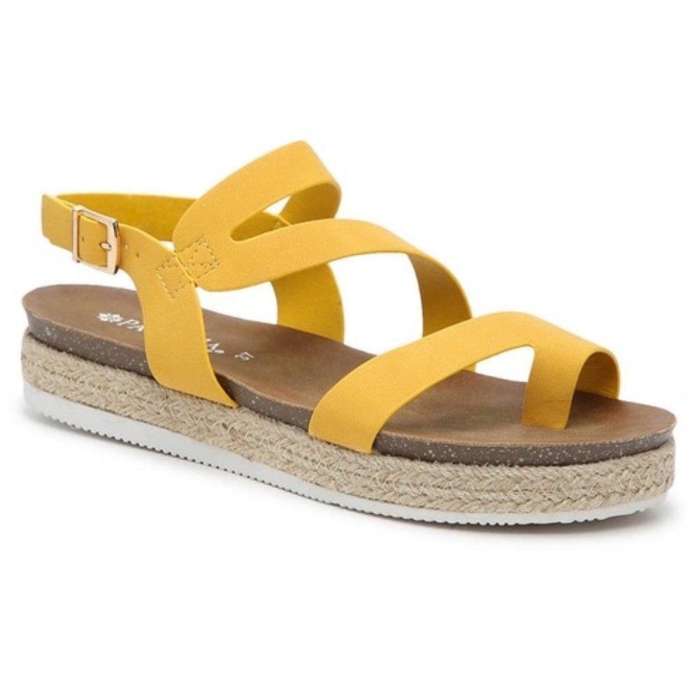 Patrizia By Spring Step Kalissa Espadrille Platform Sandal Women's 9 EU40 Comfy
